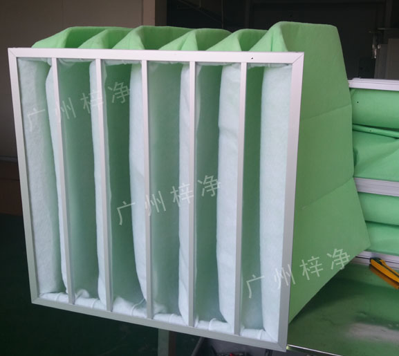 過濾棉袋式初效過濾器具有風(fēng)量大、阻力低、容塵量大特點(diǎn)。