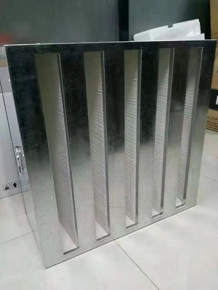 V型高效空氣過濾器又稱W型高效過濾器，箱式高效過濾器，W型V型組合式高效過濾器